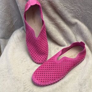 Ilse Jacobsen Hot Pink Loafers